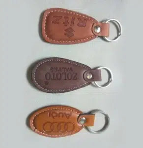 Car Leather Keychain
