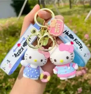 Cute 3D Hello Kitty Keychain