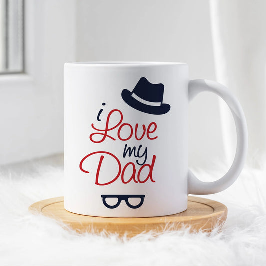 Love My Dad Coffee Mug