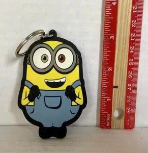 Minion Rubber Silicone Keychain