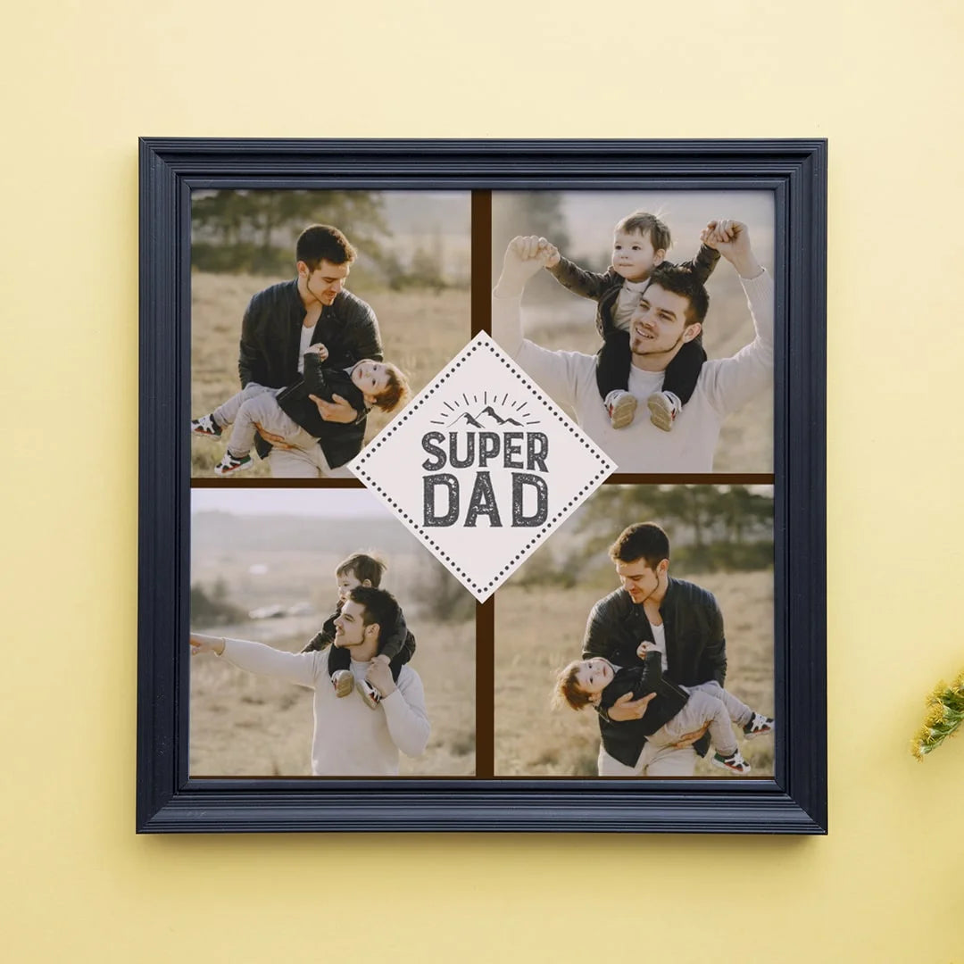 Super Dad Collage Photo Frame