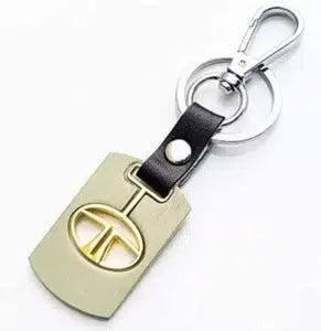 Tata Gold Car Keychain