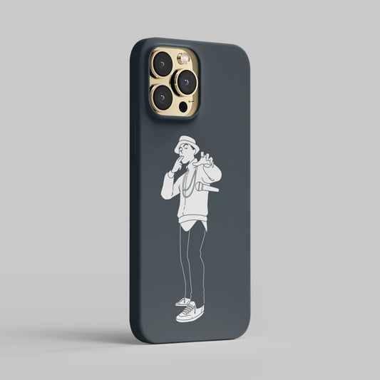 mic-drop mobile cover