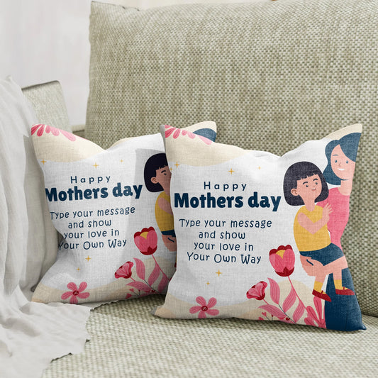 personalized cushion cover for mother
